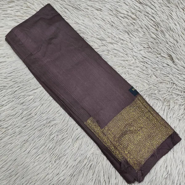 Big Size Soft Rayon Hijabs with Broad Golden Zari Border | HJ18